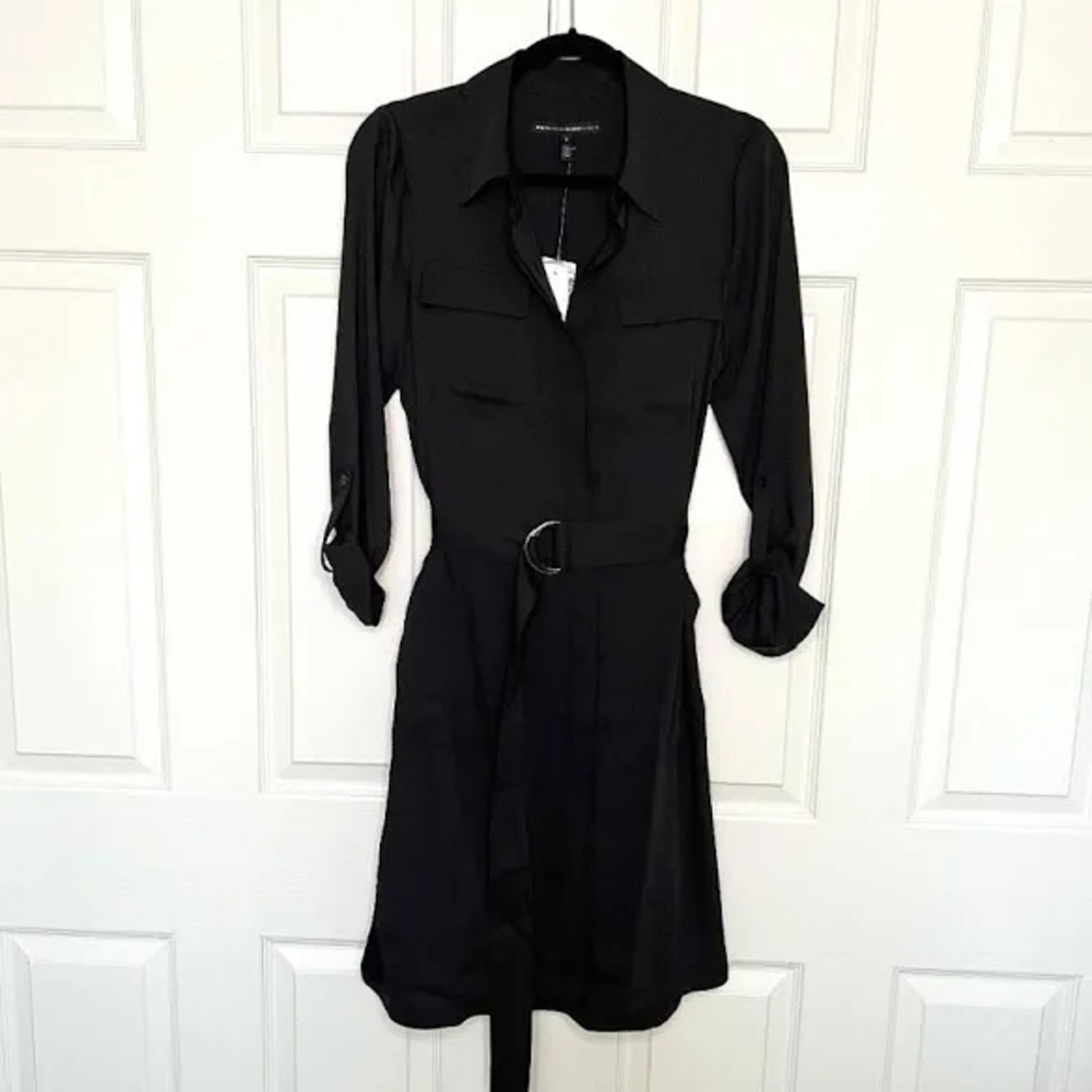 Stylish Black Belted Jumpsuit - Picture 4 of 6